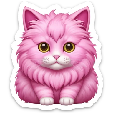 pink cat 🐱  sticker
