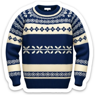 norwegian knit sweater devold sticker