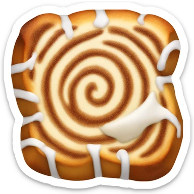 Cinnamon roll sticker