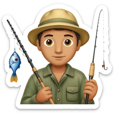 Fishing  sticker