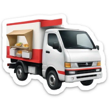 japanese food truk that selling ramen sticker