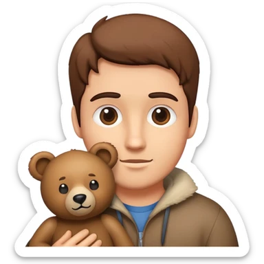 me and Bearish sticker