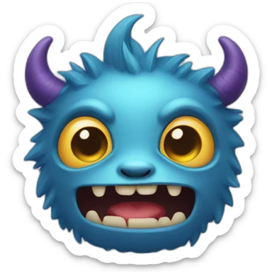 cute-little-monster sticker