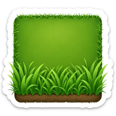 Grass, felt texture, scrapbooking sticker