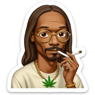 snoop dog smok weed sticker