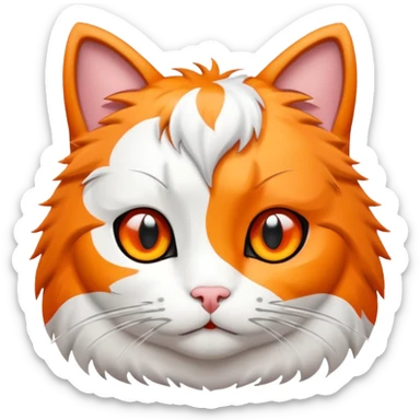 mini cooper R56 papper white JCW with a cat inside sticker