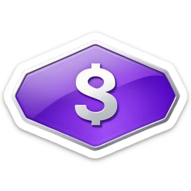 elegant horizontal banner with HEX code #5B2A86 sticker