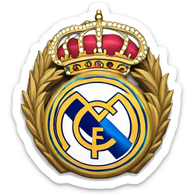 Escudo del real Madrid  sticker