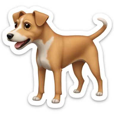 Fexterrier and I sticker