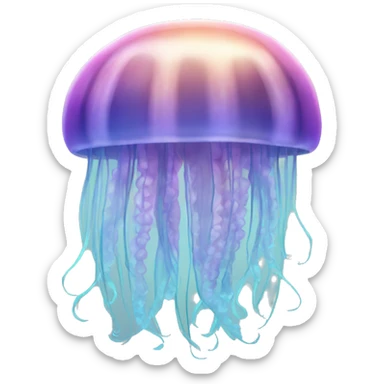aesthetic jellyfish sticker