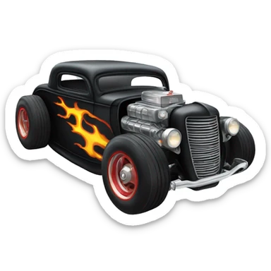 hot rods sticker
