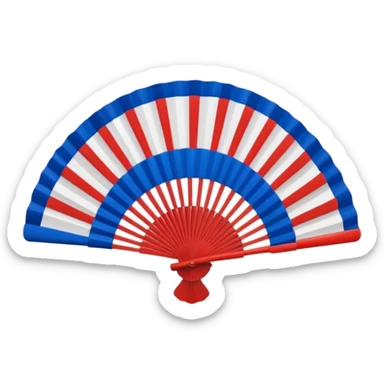 number onde hand fan nfl blue (#00A3E0) and red (#F9423A) sticker