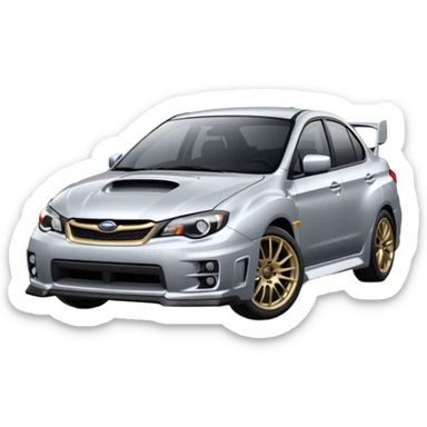 Subaru Impreza WRX best view sticker