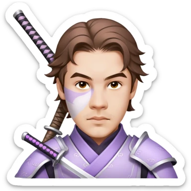 Gentle Samurai sticker