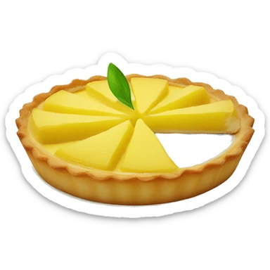 Lemon tart sticker