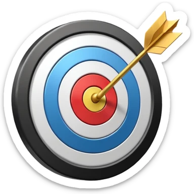 create 3d illustration that indicate session objective sticker