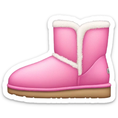 pink uggs sticker