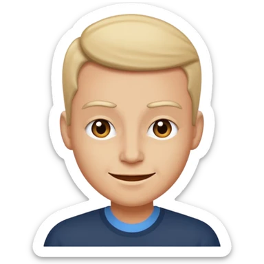 persona con expresion de te lo dije  sticker