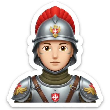 polish husaria miliatry unit sticker