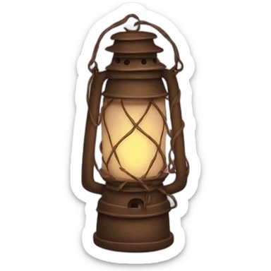 Rapunzel lantern sticker