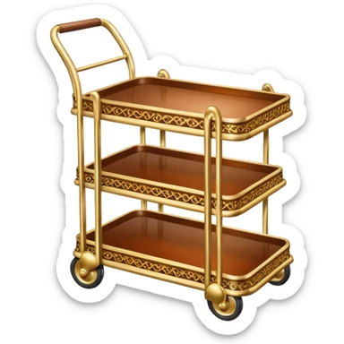 hotel trolley sticker