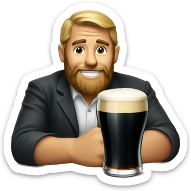 Guinness beer sticker