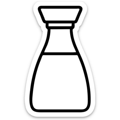 japanese soy sauce bottle, modern, minimal, clean lines, no label sticker