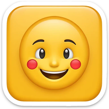 retro smile emoji  sticker