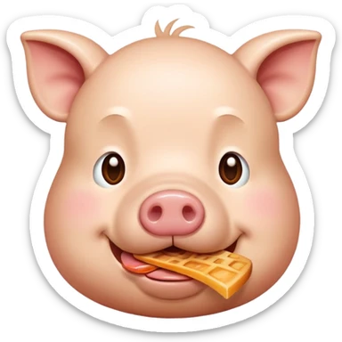 John pork eating  sticker