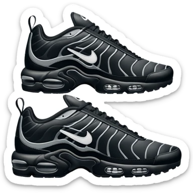 Paire de chaussures TN Nike sticker
