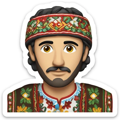 Bulgarian nosiq guy sticker