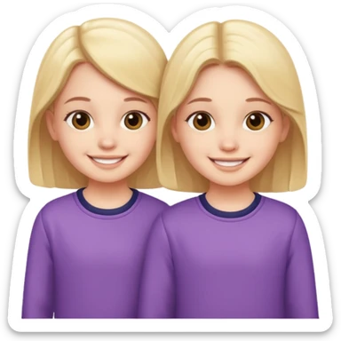 Cute Twins sticker