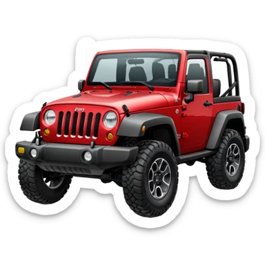 Jeep wrangler  sticker