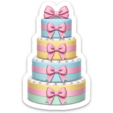 Diaper Cake sticker