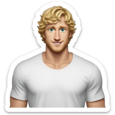 Logan paul but a he's good sticker