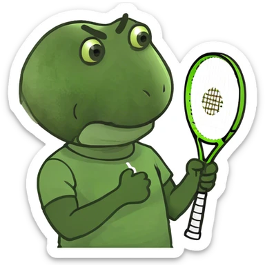 Tenis Coach  sticker
