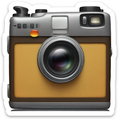 old digital camera  sticker