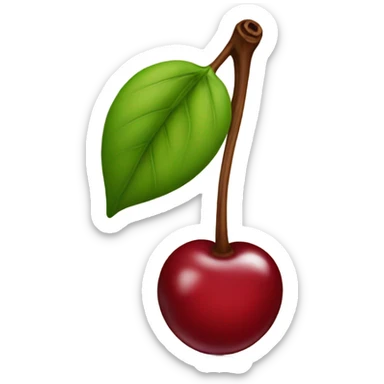 Cherry sticker