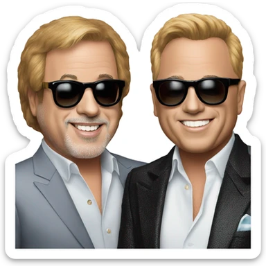 Billy joel and elton john sticker