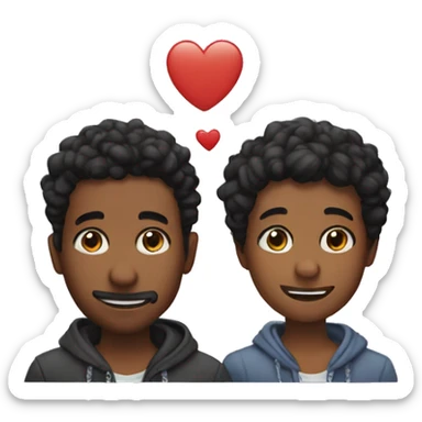 Soulmates friends sticker