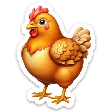 Fanta chicken sticker