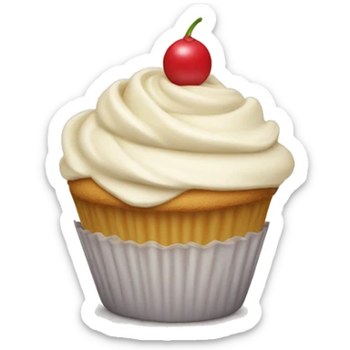 cupcake de vainilla sticker