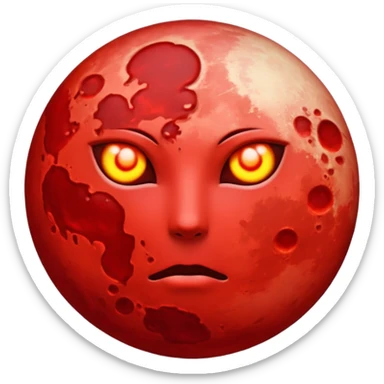 Blood Moon sticker