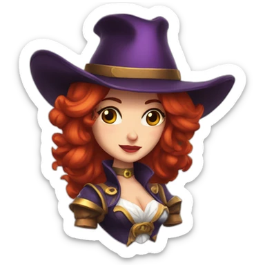 miss fortune sticker