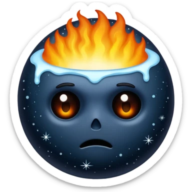 Heat death of the universe sticker