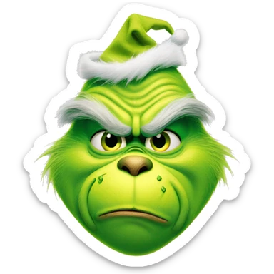 The grinch  sticker