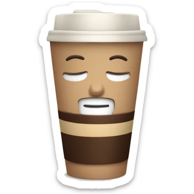 Coffee sticker