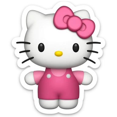 Hello kitty sticker