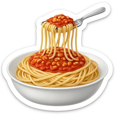 Spaghetti sticker