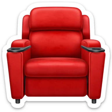 cinema chair sticker